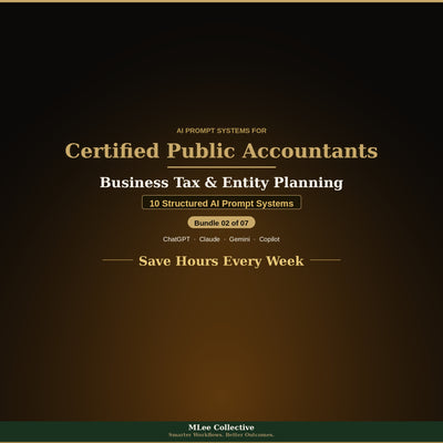 Certified Public Accountants & Tax Professionals โ Business Tax & Entity Planning