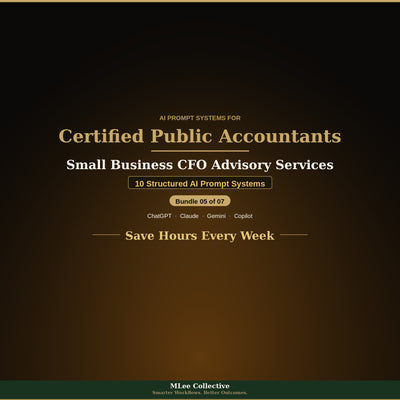 Certified Public Accountants & Tax Professionals — Small Business CFO Advisory Services