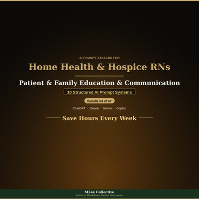 Home Health & Hospice Care Nurses — Patient & Family Education & Communication