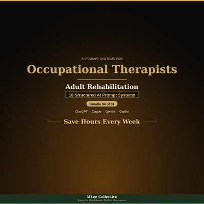Occupational Therapists — Adult Rehabilitation
