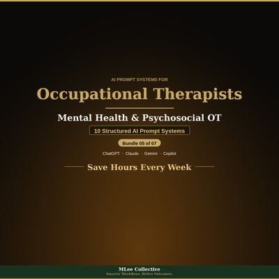 Occupational Therapists — Mental Health & Psychosocial OT