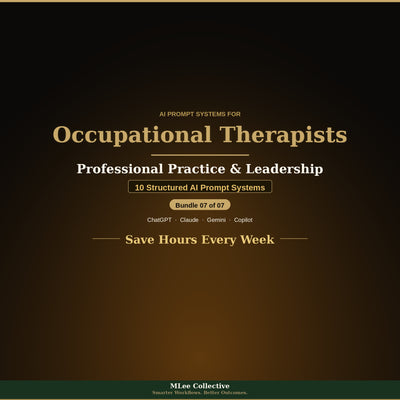 Occupational Therapists — Professional Practice & Leadership
