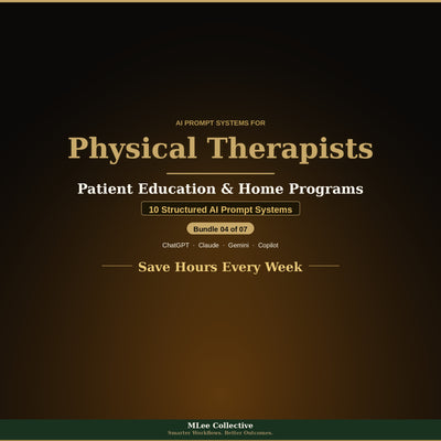 Physical Therapists — Patient Education & Home Programs