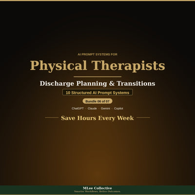 Physical Therapists — Discharge Planning & Transitions