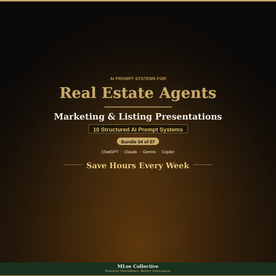 Real Estate Agents — Marketing & Listing Presentations