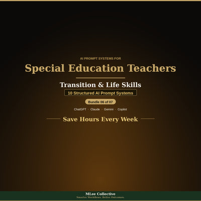 Special Education Teachers — Transition & Life Skills