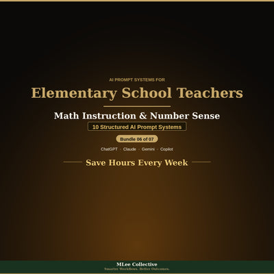 Elementary School Teachers — Math Instruction & Number Sense
