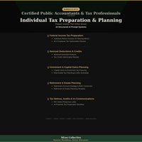 Certified Public Accountants & Tax Professionals — Individual Tax Preparation & Planning - Image 3