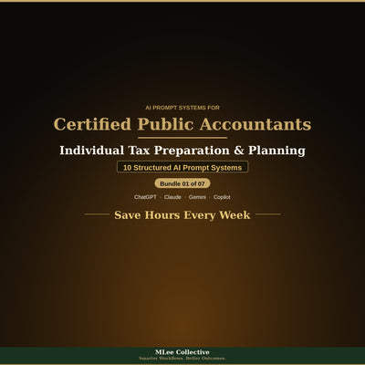 Certified Public Accountants & Tax Professionals — Individual Tax Preparation & Planning