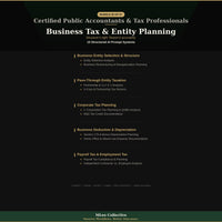 Certified Public Accountants & Tax Professionals — Business Tax & Entity Planning - Image 3