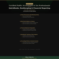 Certified Public Accountants & Tax Professionals — QuickBooks, Bookkeeping & Financial Reporting - Image 3