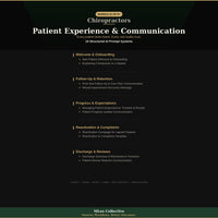 Chiropractors — Patient Experience & Communication - Image 3