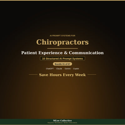 Chiropractors — Patient Experience & Communication