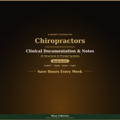 Chiropractors — Clinical Documentation & Notes