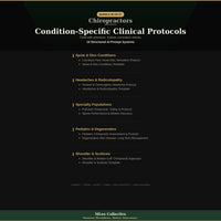 Chiropractors — Condition-Specific Clinical Protocols - Image 3