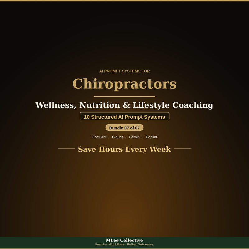 Chiropractors — Wellness, Nutrition & Lifestyle Coaching