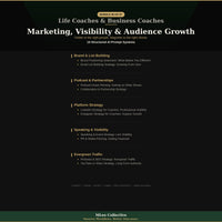 Life Coaches & Business Coaches — Marketing, Visibility & Audience Growth - Image 3