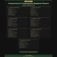 Contractors & Construction Business Owners — Complete AI Prompt System Mega Bundle - Image 3