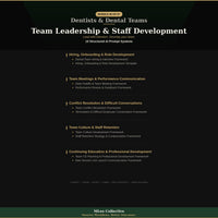 Dentists & Dental Teams — Team Leadership & Staff Development - Image 3