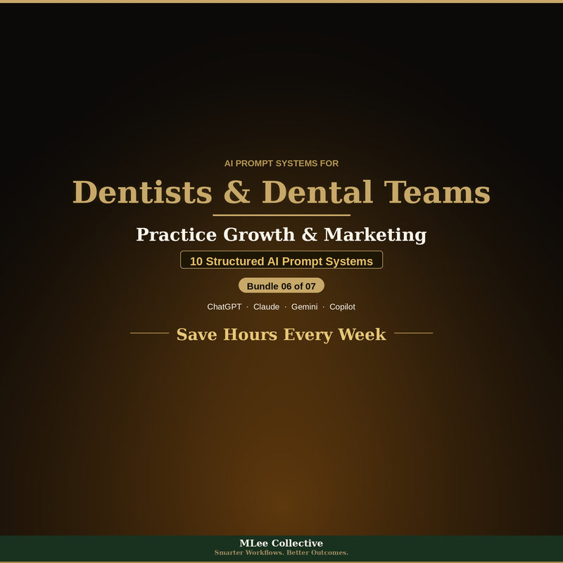 Dentists & Dental Teams — Practice Growth & Marketing