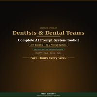 Dentists & Dental Teams — Complete AI Prompt System Mega Bundle - Image 1