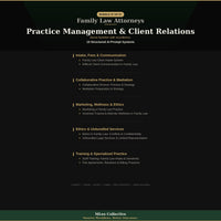 Family Law Attorneys — Practice Management & Client Relations - Image 3
