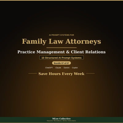Family Law Attorneys — Practice Management & Client Relations