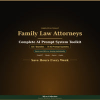 Family Law Attorneys — Complete AI Prompt System Mega Bundle - Image 1