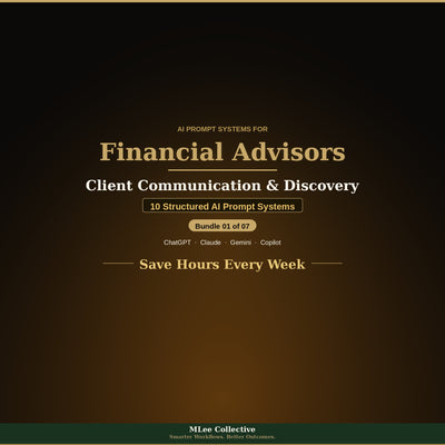 Financial Advisors & Wealth Managers — Client Communication & Discovery