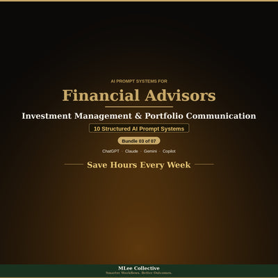 Financial Advisors & Wealth Managers — Investment Management & Portfolio Communication
