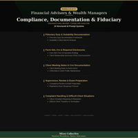 Financial Advisors & Wealth Managers — Compliance, Documentation & Fiduciary Practice - Image 3