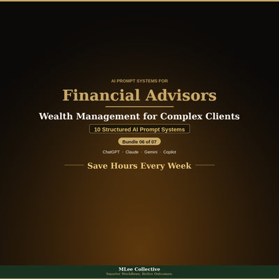Financial Advisors & Wealth Managers — Wealth Management for Complex Clients