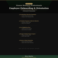 Human Resource Professionals — Employee Onboarding & Orientation - Image 3