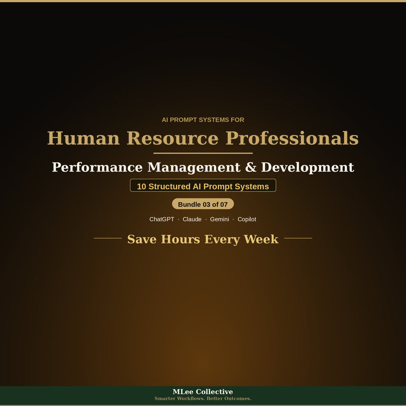 Human Resource Professionals — Performance Management & Reviews