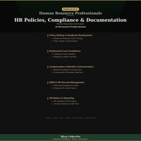 Human Resource Professionals — HR Policies, Compliance & Documentation - Image 3