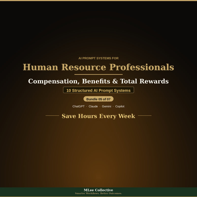 Human Resource Professionals — HR Policies, Compliance & Documentation