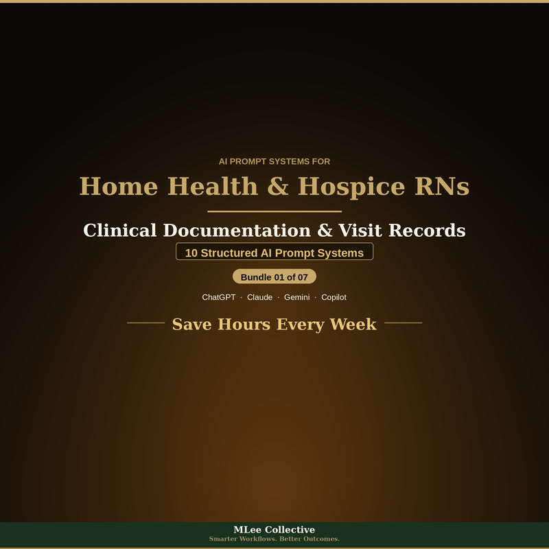 Home Health & Hospice Care Nurses — Clinical Documentation & Visit Records