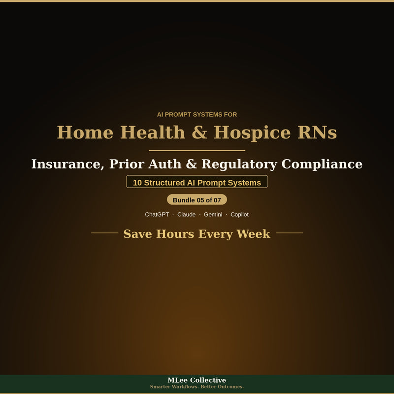 Home Health & Hospice Care Nurses — Insurance, Prior Auth & Regulatory Compliance
