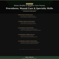 Home Health & Hospice Care Nurses — Procedures, Wound Care & Specialty Skills - Image 3