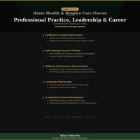 Home Health & Hospice Care Nurses — Professional Practice, Leadership & Career - Image 3