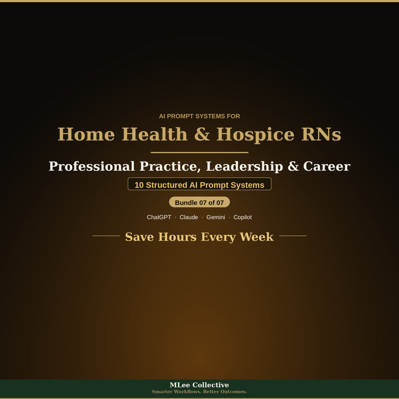 Home Health & Hospice Care Nurses — Professional Practice, Leadership & Career