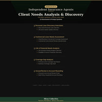 Independent Insurance Agents — Client Needs Analysis & Discovery - Image 3