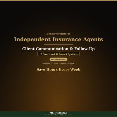 Independent Insurance Agents — Client Communication & Follow-Up