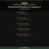 Independent Insurance Agents — Professional Practice & Compliance - Image 3