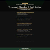 Mental Health Therapists — Treatment Planning & Goal Setting - Image 3