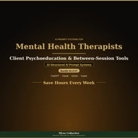 Mental Health Therapists — Client Psychoeducation & Between-Session Tools - Image 1