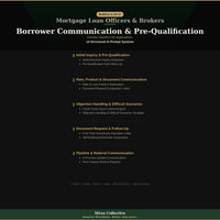 Mortgage Loan Officers & Brokers — Borrower Communication & Pre-Qualification - Image 3