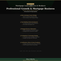 Mortgage Loan Officers & Brokers — Professional Growth & Mortgage Business - Image 3