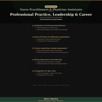 Nurse Practitioners & Physician Assistants — Professional Practice, Leadership & Career - Image 3