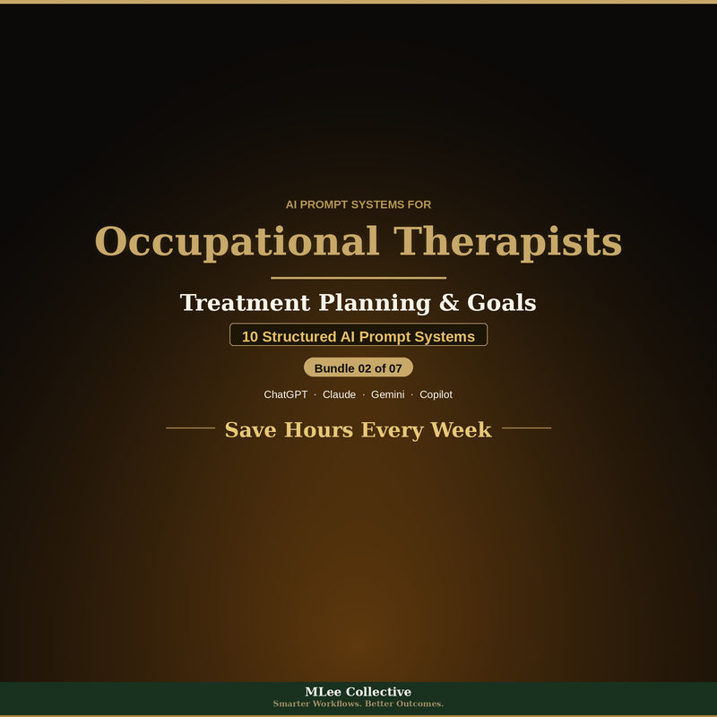 Occupational Therapists — Treatment Planning & Goals